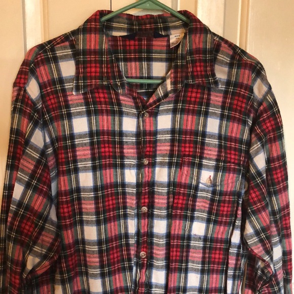 Woolrich Other - WOOLRICH 🌲 COTTON FLANNEL PLAID BUTTON SHIRT XL